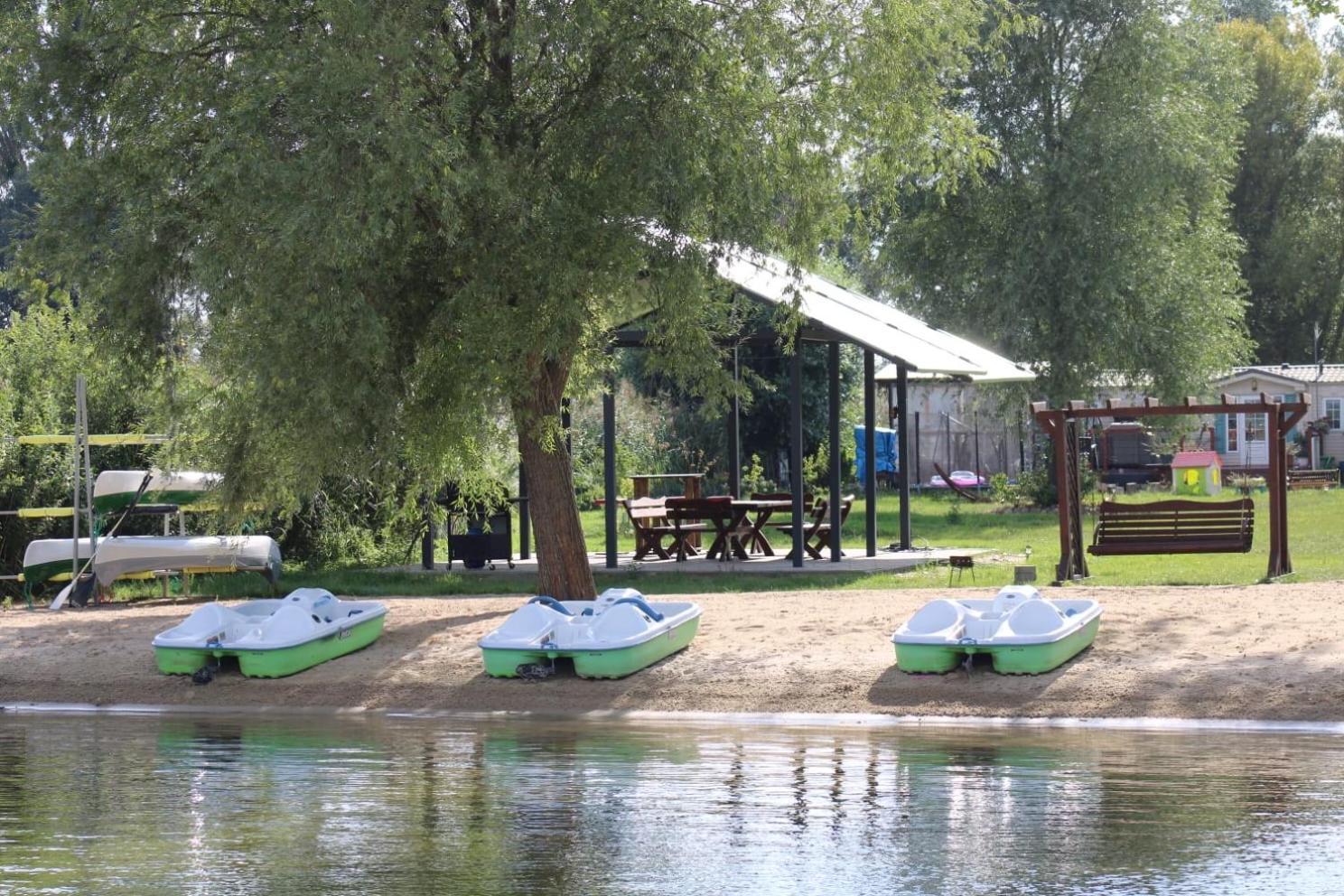 Вилла Osrodek Wypoczynkowy "Marina Rozbejko" Мыслибуж Экстерьер фото