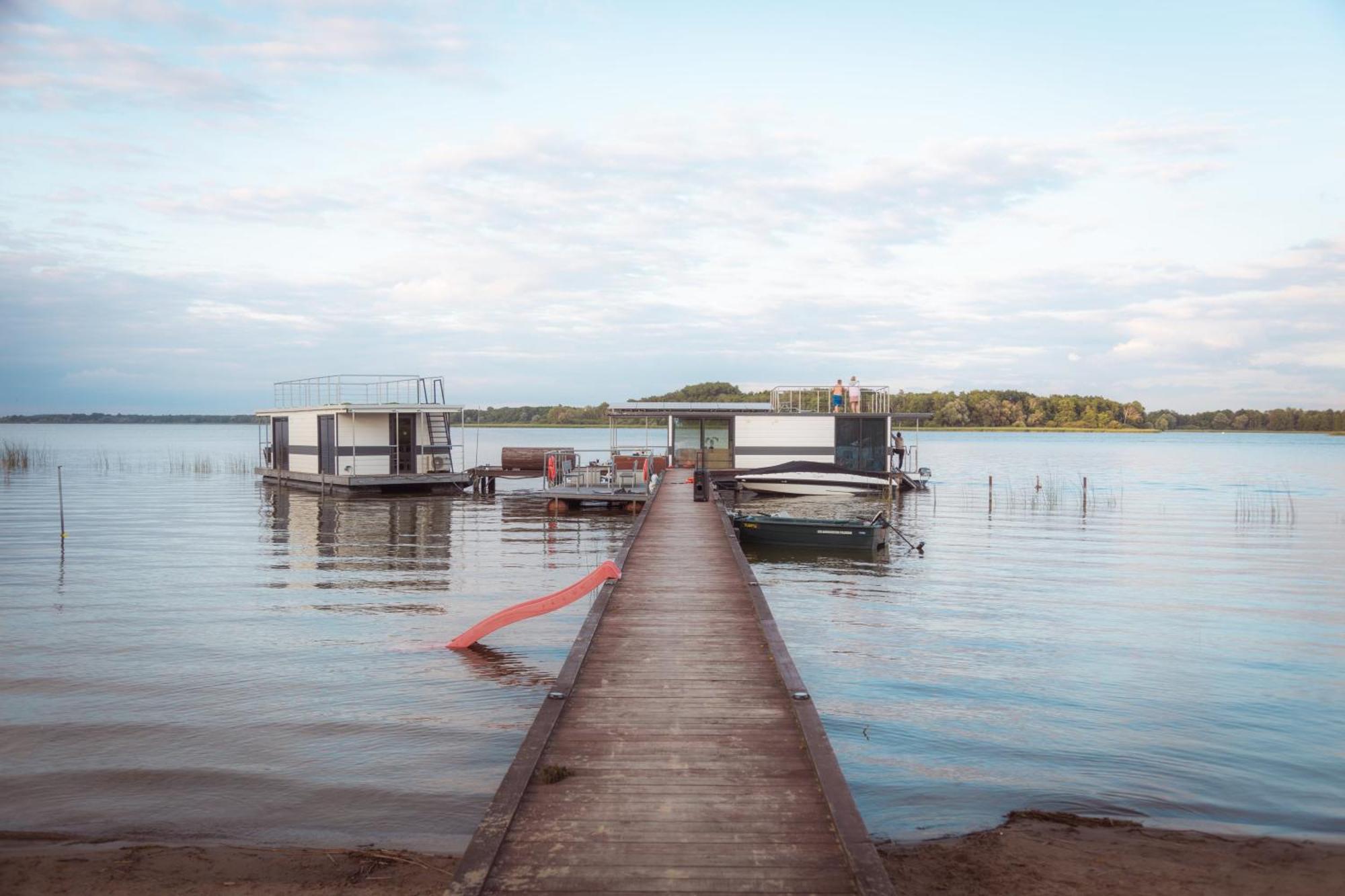 Вилла Osrodek Wypoczynkowy "Marina Rozbejko" Мыслибуж Экстерьер фото