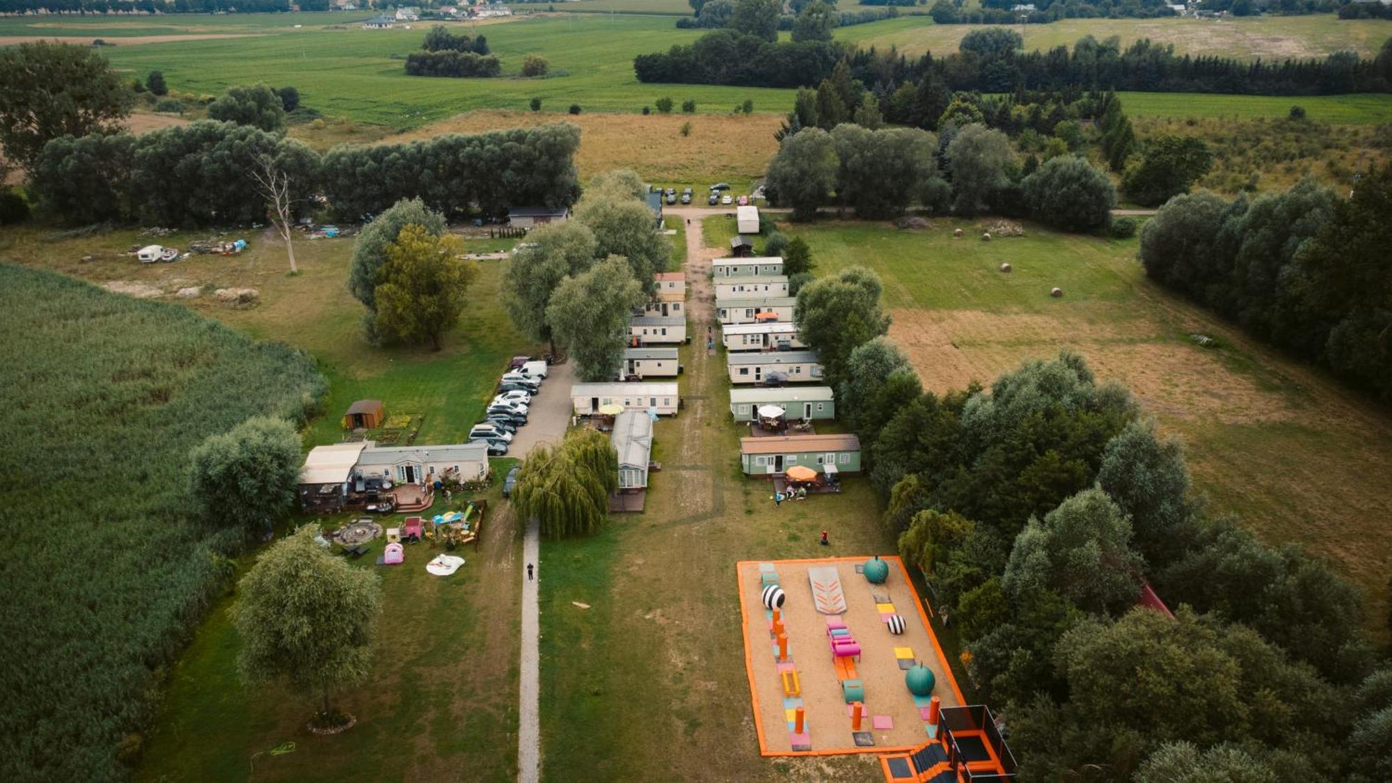 Вилла Osrodek Wypoczynkowy "Marina Rozbejko" Мыслибуж Экстерьер фото